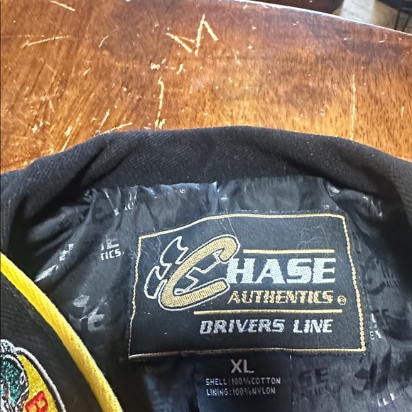 Bass Pro Shops Red and Black Racing Jacket Deadstock - Picture 6 of 9